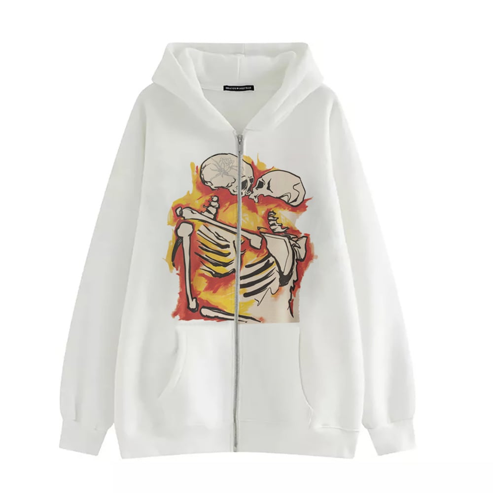 Thick Fleece Zipper Sweater for Men and Women