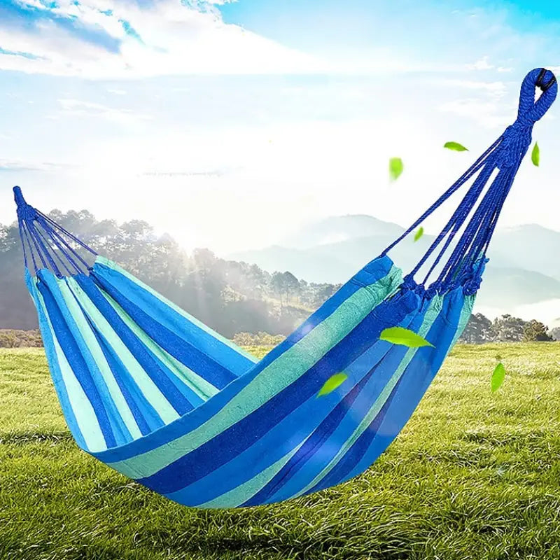 Outdoor Double Rocking Bed and Hanging Hammock Chair