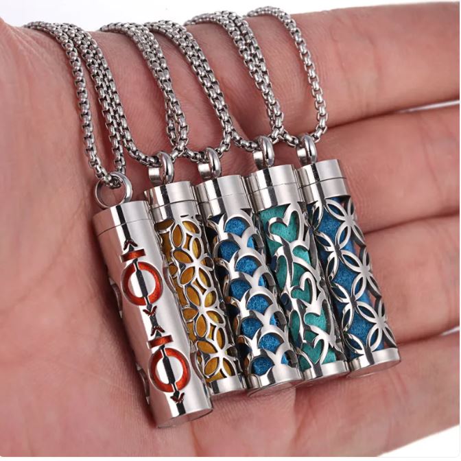 Perfume Bottle Essential Oil Titanium Steel