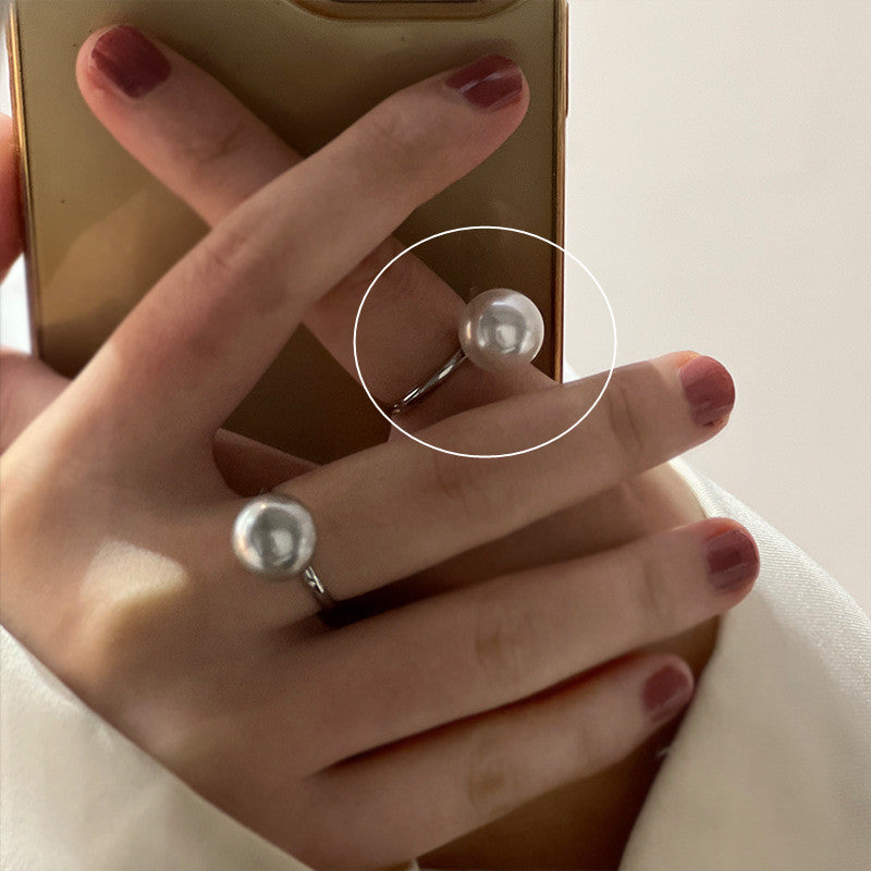 Colorful Zircon Ring Collection - Chic Open Ring Design