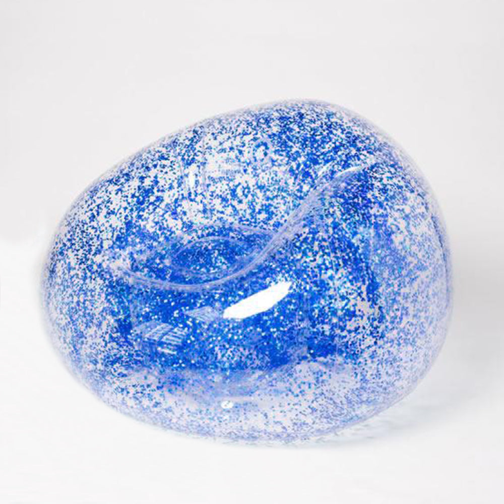 Inflatable Transparent Sequin Sofa & Portable Lounge Chair