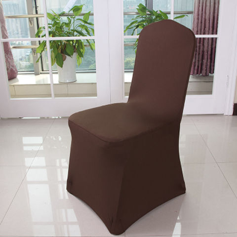 White Hotel Chair Cover for Banquets and Events