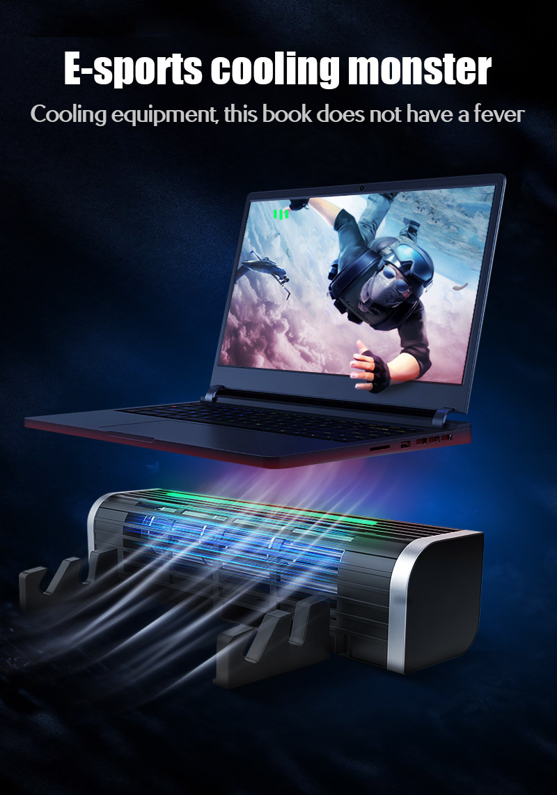 Laptop Cooling Pad for Gaming and General Use