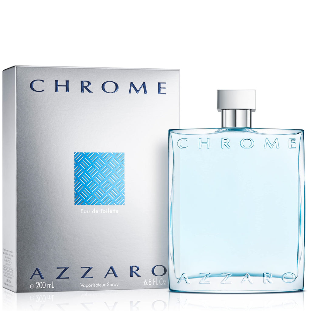 Azzaro Chrome Fresh Escape Men's Cologne - Citrus Woody Notes